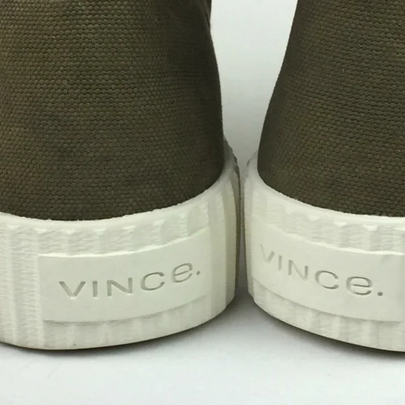 VINCE Wolfe High Top Sneaker sz 9 - Picture 9 of 14